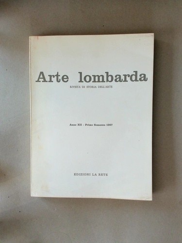 Arte lombarda rivista di - arte,