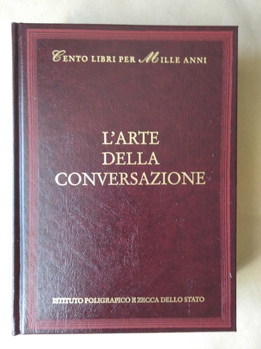 Arte della conversazione - l',