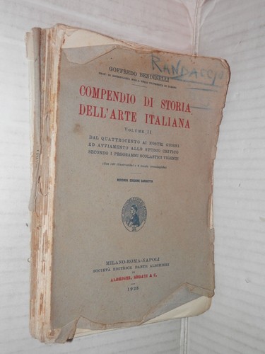 Compendio storia dell - dell, arte