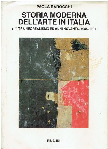 Storia moderna dell - 'arte, in